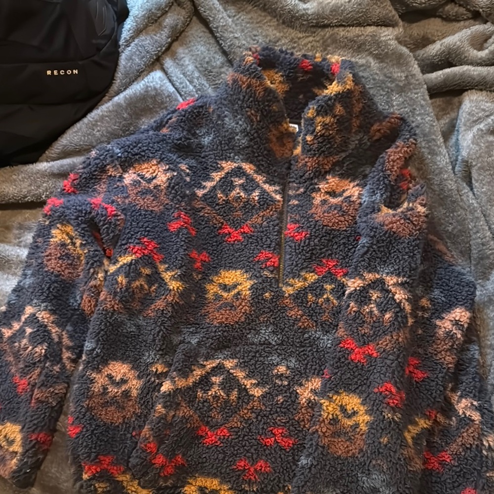 Old Navy Multicolor Fleece Pullover